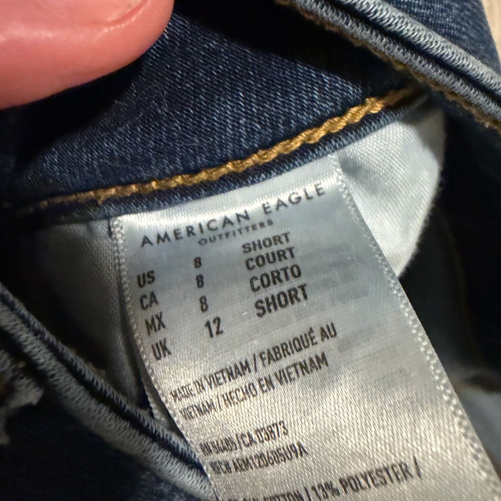American Eagle Outfitters Blue Ankle Jeans